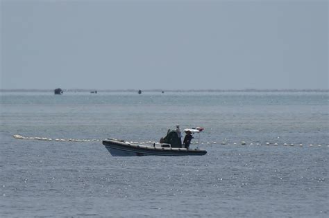 Chinese Vessels In Scarborough Issue Radio Challenges After Barrier