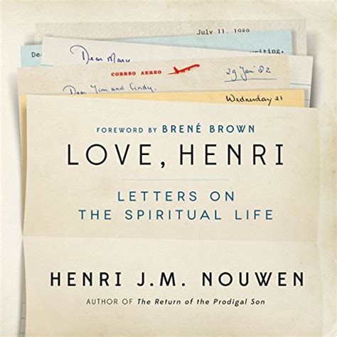 Amazon Co Jp Love Henri Letters On The Spiritual Life Audible Audio