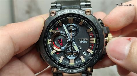 Cara Setting Jam Tangan Casio G Shock MTG B1000TF 1A MTG B1000 MTG