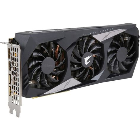 Gigabyte Aorus GeForce GTX 1660 Ti RGB 80 mm Triple Fan Graphics Card ...