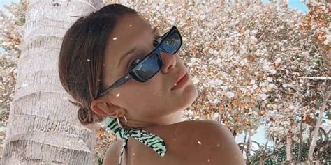 Millie Bobby Brown Wore The Cutest Zebra Print Bikini And Its A Whole Effin Vibe
