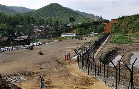 Mizoram Mizo Group To Protest Centres Decision To Fence Indo Myanmar