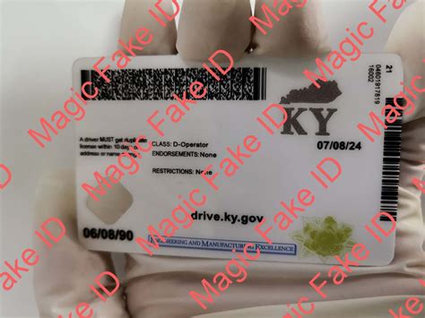 Kentucky Driver License - Magicfakes - Scannable Fake IDS | MagicFakeID ...