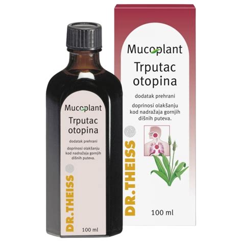 Dr Theiss Mucoplant Sirup Za Ka Alj Od Bokvice Ml Li Pharma