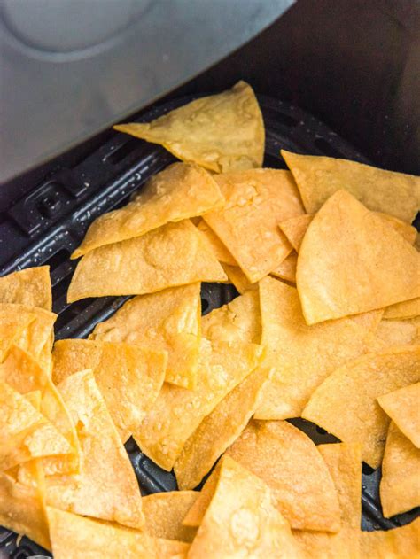 Air Fryer Tortilla Chips Nourish Plate