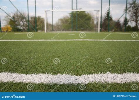 Penalty Area on Soccer Court Stock Photo - Image of sport, goal: 19457416