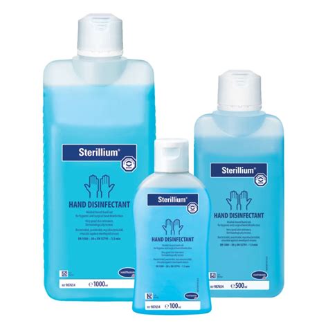 Hartmann Sterillium Hand Disinfectant Sanitiser 100ml 500ml 1000ml