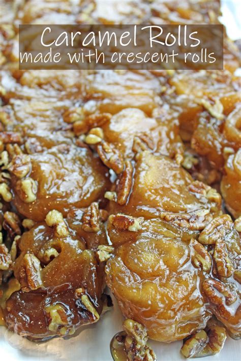 Crescent Caramel Rolls Artofit