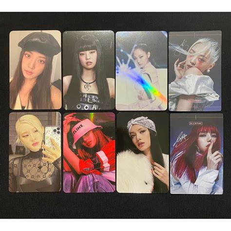 Jual Photocard Pc Jisoo Jennie Rose Lisa Blackpink The Album Bornpink