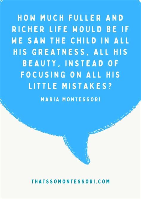 77 Montessori Quotes to Fuel Your Child's Success Story Now - That's So Montessori