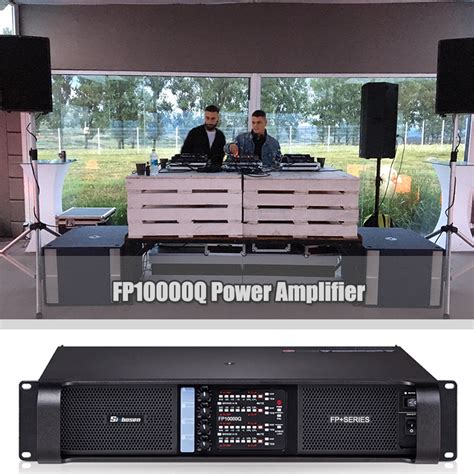 Sinbosen Professional Line Array Amplifier Fp10000q 4 Channel 2000 Watt