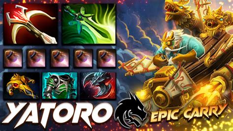 Yatoro Gyrocopter Epic Carry TI Winner Dota 2 Pro Gameplay Watch