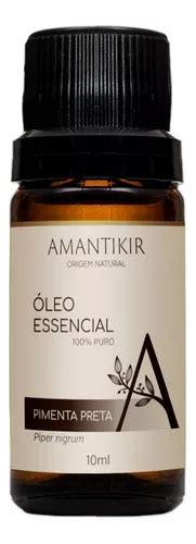 Óleo Essencial Pimenta Preta Amantikir 10ml Frete grátis