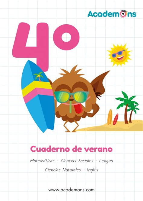 Pdf Cuaderno Academons Primaria Cuaderno De Verano