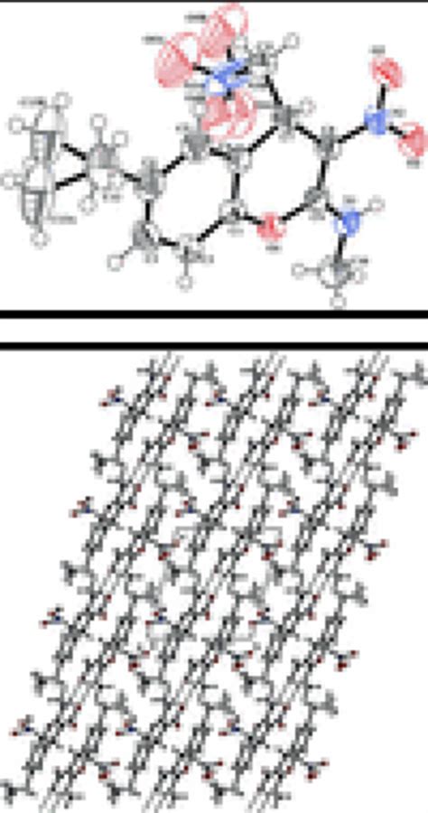 The Crystal Packing Of I Showing Intermolecular Hydrogen Bonds As