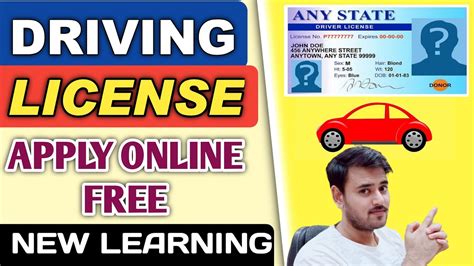 How To Apply Learner Driving Licence Online Free Online Apply