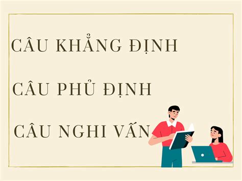 5 phút nắm vững cách dùng câu khẳng định phủ định nghi vấn trong