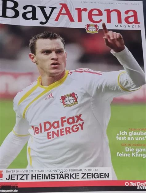 2010 11 1 BUNDESLIGA BAYER 04 Leverkusen VFB Stuttgart EUR 1 00