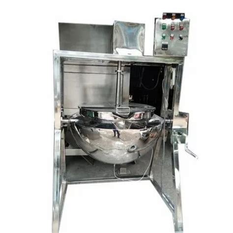 Stainless Steel Tilting Paste Kettle Machine At Rs In Ahmedabad