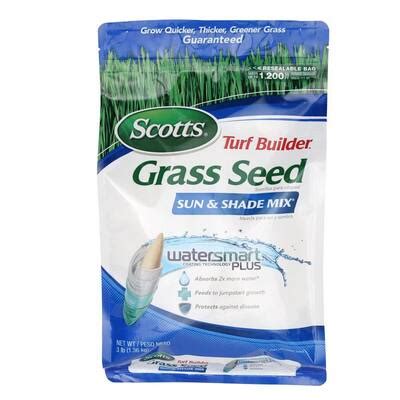 Scotts Turf Builder Lb Sun And Shade Mix Grass Seed The Home