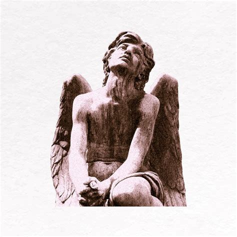 Angel Statue Clip Art Premium Vector Rawpixel