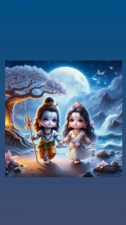 Shiv And Parvati Cute Status 🙏🙏 Music 🙏🙏 Youtube Short Status 🙏🙏