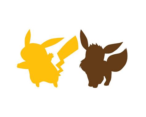 Pikachu Silhouette at GetDrawings | Free download