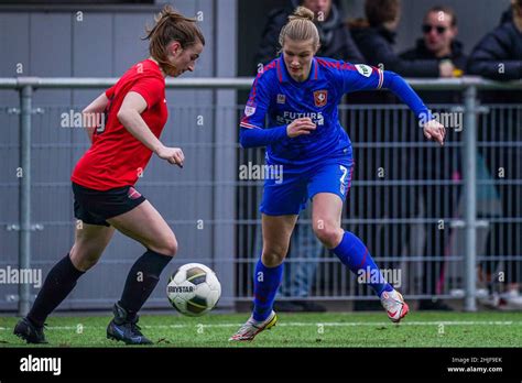 Amsterdam Pays Bas Janvier 29 Anna Lena Stolze Du Fc Twente Lors Du