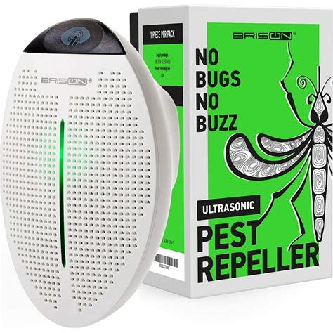 Brison Indoor Ultrasonic Pest Repeller Plug In Against Mouse Rat Roach Ant Mosquito Walmart