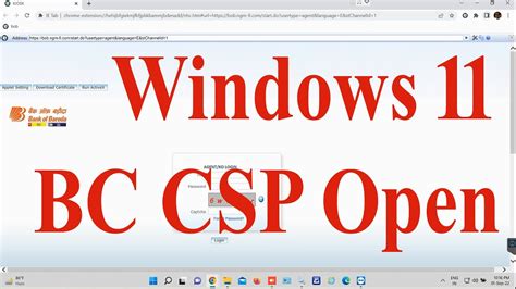 How To Install Bank Bc Csp Bob Sbi Rmgb Pnb Ccb Rscb In Window