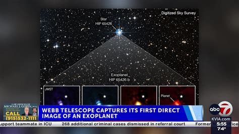 Webb Telescope Takes Its First Direct Image Of An Exoplanet Youtube