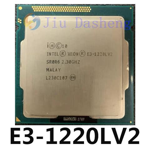 Intel Xeon E3-1220L V2 processor CPU 2.3GHz LGA 1155 SR0R6 2-Core | eBay