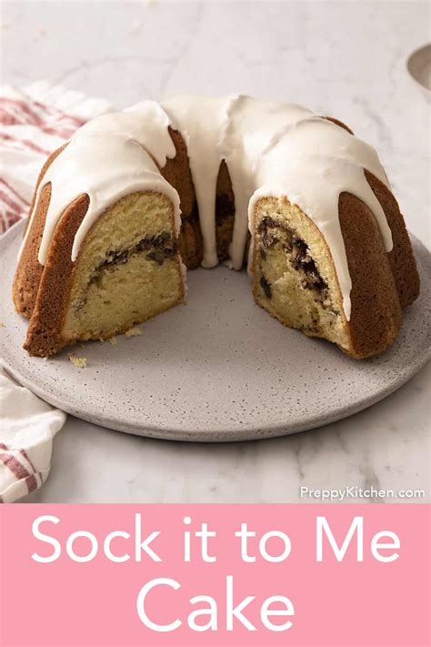 Sock it to Me Cake - Preppy Kitchen