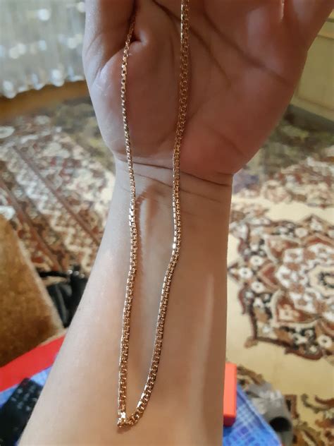 Золотая цепь БРОННИЦКИЙ ЮВЕЛИР Т2050382145*: розовое золото 585 пробы ...