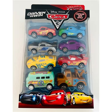 Kit Disney Cars Carros 3 Relâmpago Macqueen Shopee Brasil