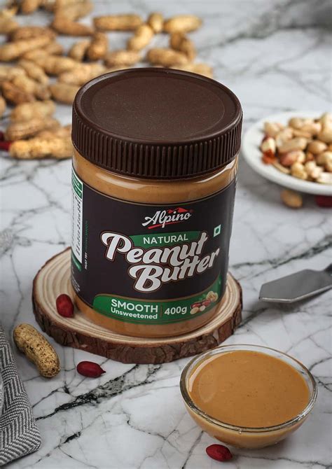 Buy Alpino Natural Peanut Butter Crunchy Kg High Protein Peanut