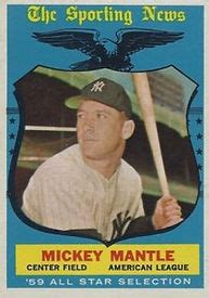 Complete Mickey Mantle Card Price Guide 1951 1969 Topps Bowman