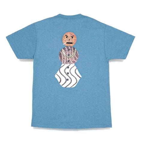 Quartersnacks Snackman Skate T Shirt Slate Skate Clothing From Native Skate Store Uk