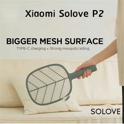 Xiaomi Solove P2 plus Electric Mosquito Swatter Bat - Black | Kablewala ...