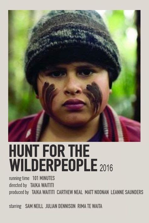 Hunt for the Wilderpeople alternate polaroid movie poster | Film ...