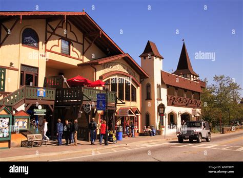 Downtown Helen Georgia Usa Stock Photo Royalty Free Image 15870312