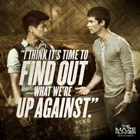 Thomas From Maze Runner Quotes Quotesgram