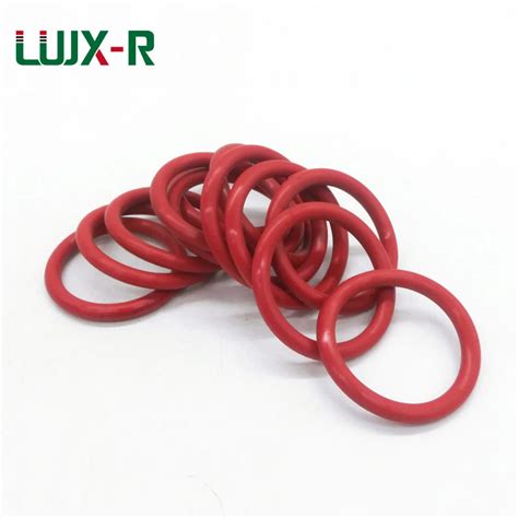 Lujx R 3mm Oring Seal Red Silicone Gasket Vmq O Ring Washer Od 363839