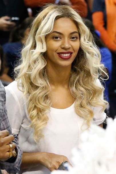 Beyonce Ice Blonde Platinum Locks Jay Z Split Rumours Beauty News Glamour Uk