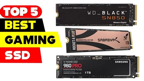 Top 5 Best Ssd For Gaming Reviews Of 2022 Youtube