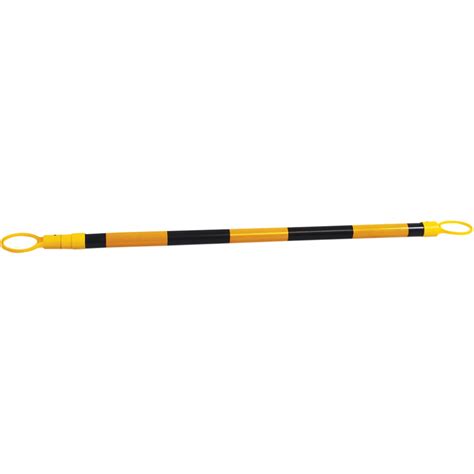 Retractable Cone Bar - Black/Yellow - Holliston's Inc.