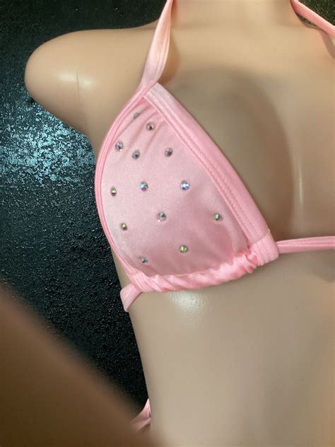 G String Bikini Tie Side Bikini Set Etsy