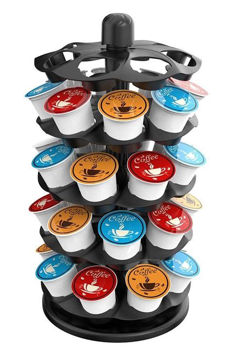 EVERIE Coffee Pod Carousel Holder Organizer Compatible with 40 Keurig K ...