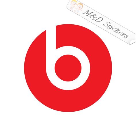 2x Beats By Dr Dre Vinyl Decal Sticker Different Colors And Size For Ca