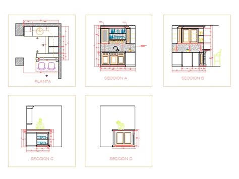 Bar Furniture Details In Autocad Cad Download 13903 Kb Bibliocad